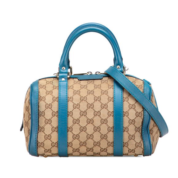 Pre-Loved Gucci Small GG Canvas Joy Boston Bag - Picture 1 of 10